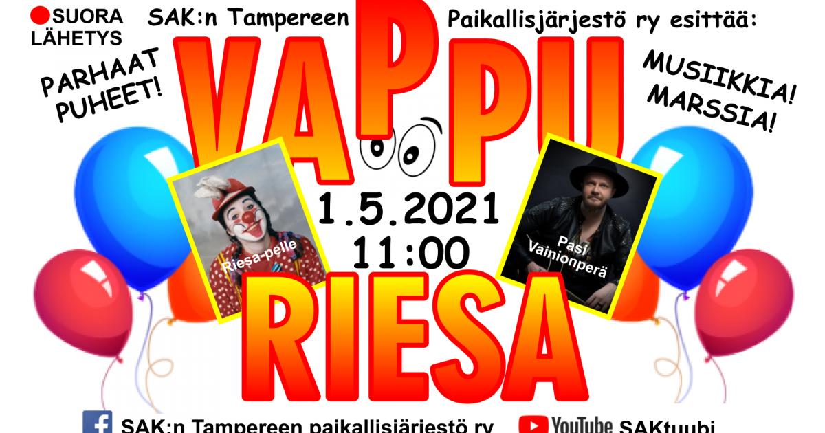 Tampereen vappuriesa | SAK