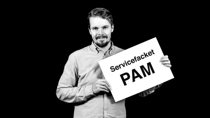 Olli Toivanen är ekonom på Servicefacket PAM